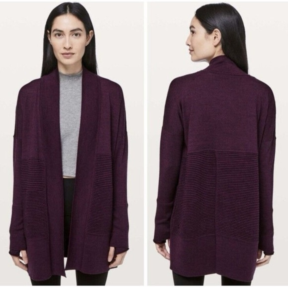 Lululemon Sit In Lotus Wrap II
Heathered Plum